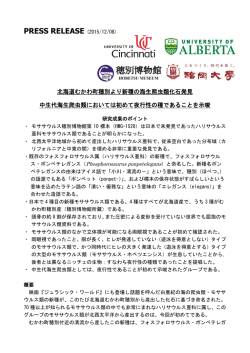 プレスリリース（pdf）
