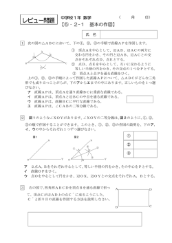 レビュー問題