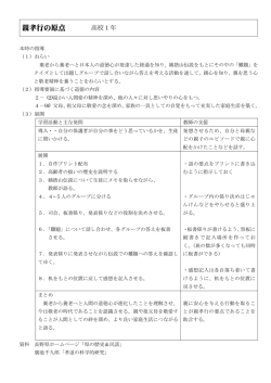 親孝行の原点_高校1年