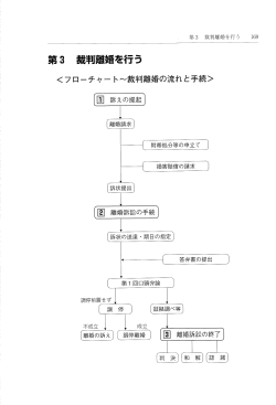 Page 1 Page 2 ー70 第3章 離婚手続の実行 えの提起 (ー) 離婚請求