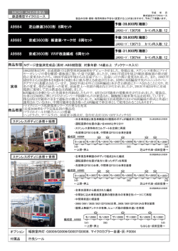 芝山鉄道3600形 8両セット