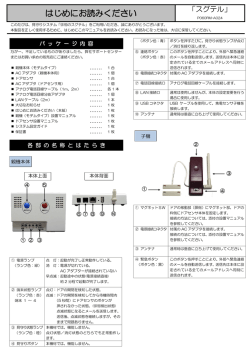 初めにお読みください