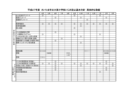 具体的な取り組み - さいたま市立大東小学校