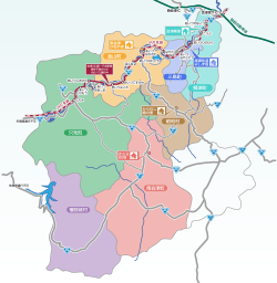 柳津町 三島町 南会津町 檜枝岐村 昭和村 只見町 金山町