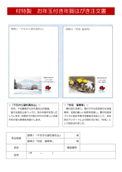 H28年賀はがき注文書