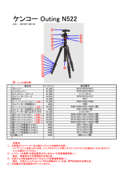 Outing N522 部品表