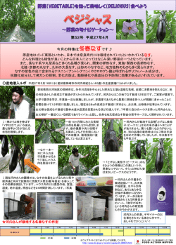 （発行日：2015年4月13日）【冬春なす】