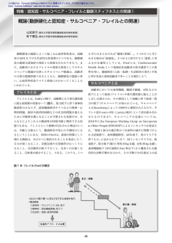 概論（動脈硬化と認知症・サルコペニア・フレイルとの