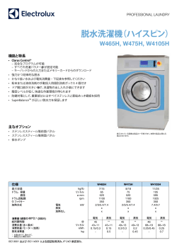 W4105H - Electrolux