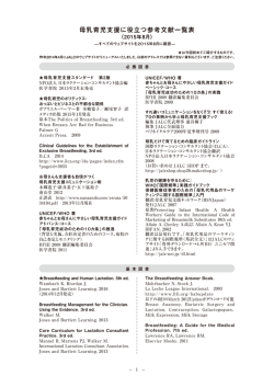JALC 参考文献資料集 2015年8月版（PDF）