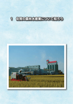 佐賀の農林水産業について知ろう（PDF、715KB）