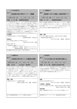 言語活動の充実で思考力アップ！－実践編－ 主体的な学びをつくる算数