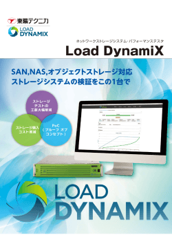 Load DynamiX製品のデータシート