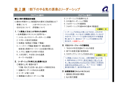 詳細プログラム