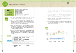 効果的・効率的な行政経営