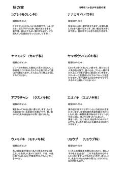 花図鑑秋の実PDFファイル