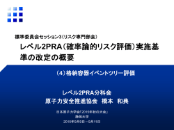 資料 - 日本原子力学会