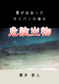 僕 が 出 会 っ た サ イ パ ン の 海 の 横井 彩人