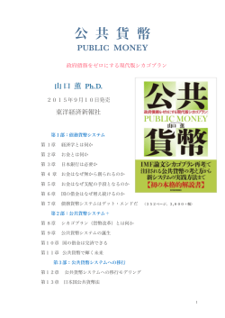 公共貨幣 PUBLIC MONEY