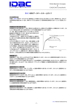 材料の詳細