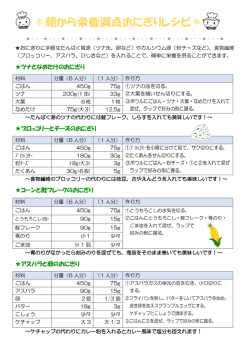 レシピはこちら [PDFファイル／240KB]