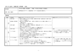 中学1年 社会科Ⅰ（世界地理・日本地理）
