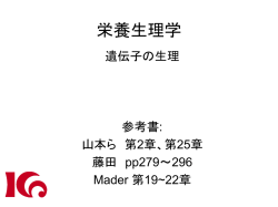栄養生理学 - 女子栄養大学オープンコースウェア