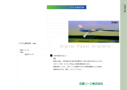 Digital Paper Airplane