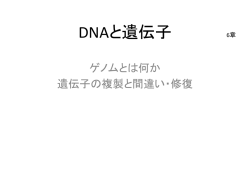 DNAと遺伝子