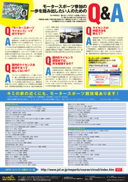 CLUB B Vol.14｜Bライセンスモータースポーツ応援