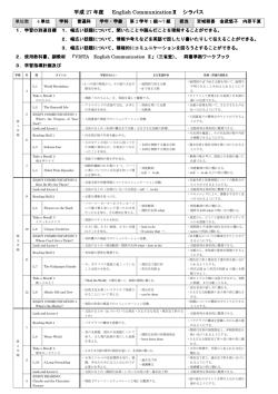 ｺﾐｭﾆｹｰｼｮﾝ英語Ⅱ