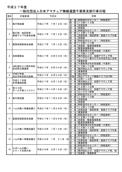 一般社団法人日本アマチュア無線連盟千葉県支部