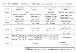 H27両親学級