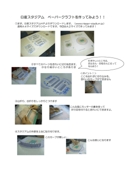 ペーパークラフトの作り方 (PDF:94KB)