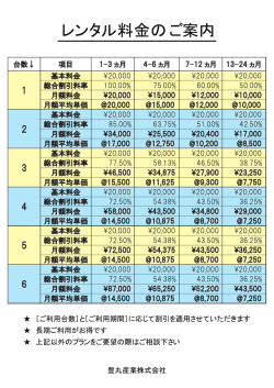 レンタル料金20150629 コピー