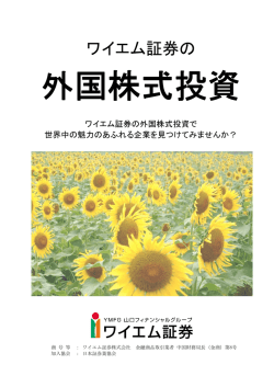 ワイエム証券の外国株式投資（PDF:208KB）